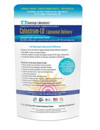 Sovereign Labs - Colostrum LD® Powder, Organic Vanilla Flavor - 50g Sample bag